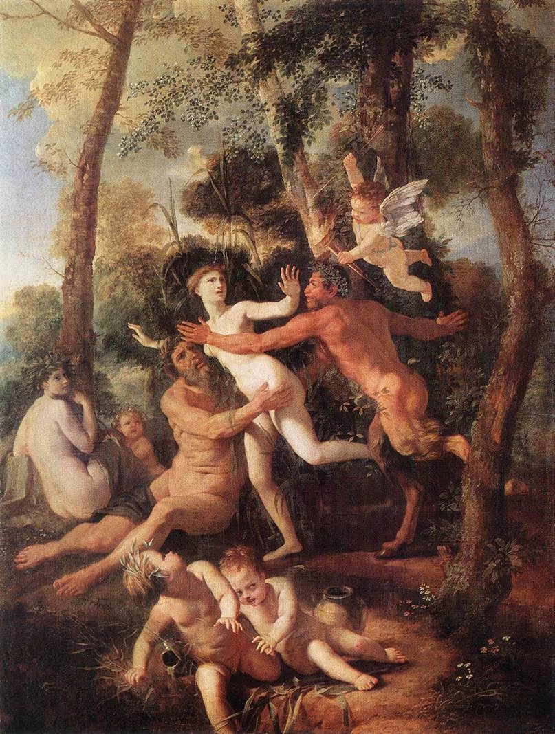 Pan e Siringa - Gemäldegalerie, Dresden